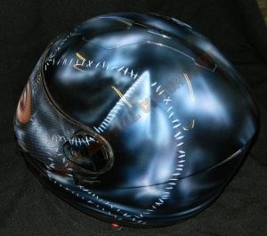 Helmet Custom Paint 2421